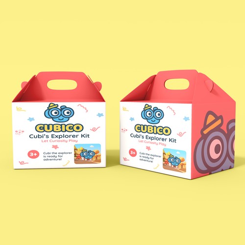 Cubico – Cubi’s Explorer Kit Packaging Design