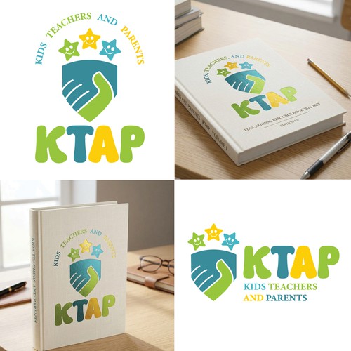 Kids Teacher And Parents Logo Design 