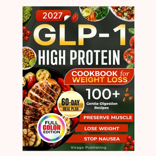 GLP-1 High Protein Cookbook for Weight Loss