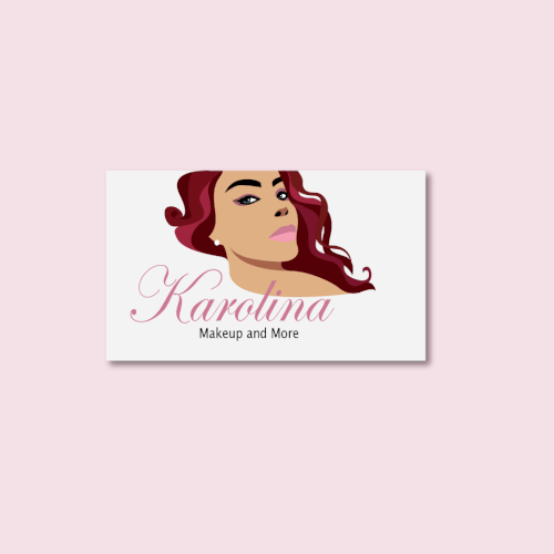 logo for Karolina Makeup and More