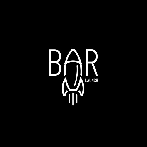 minimalist logo concept for BARlaunch