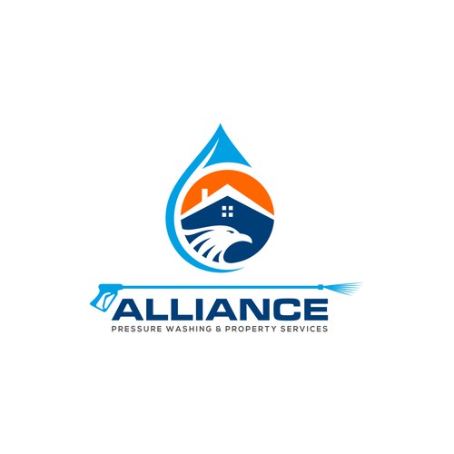 Logo for Alliance Pressure washing and property services