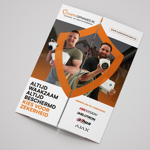 Gatefold Brochure for CameraOpnames