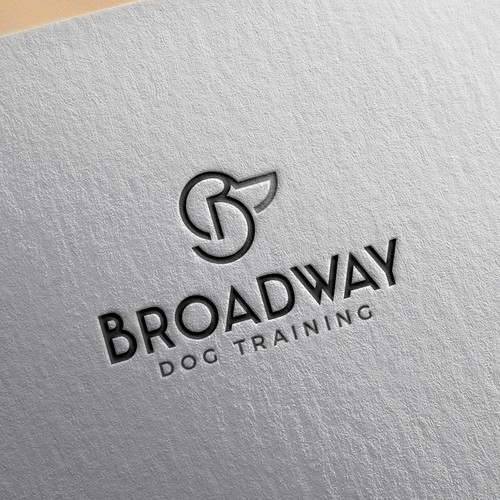 Logo for Broadway dog training
