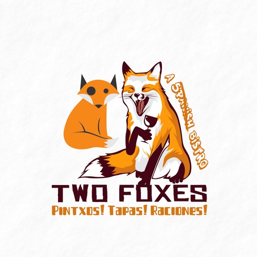 Two foxes