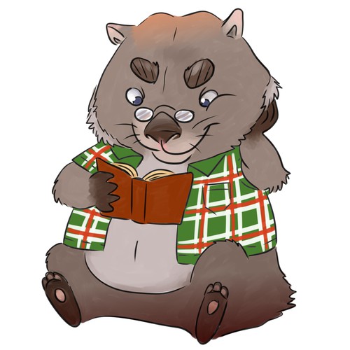 Wombat character