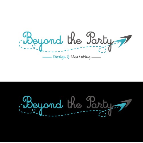 Create a unique and memorable logo for Beyond the Party