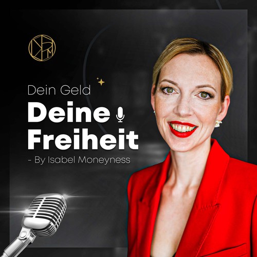 Podcast cover design for Isabel Moneyness.