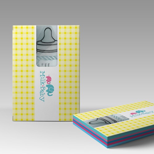 Design packaging box for a baby product!