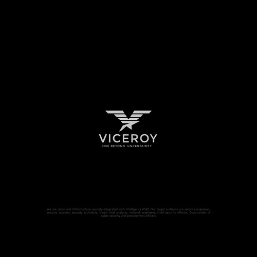 VR initials and eagle 