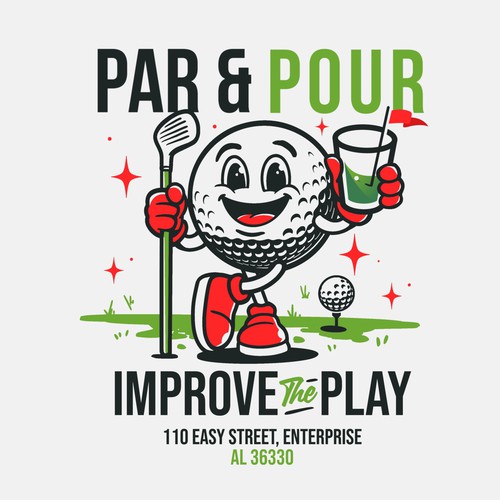 golf design tshirt