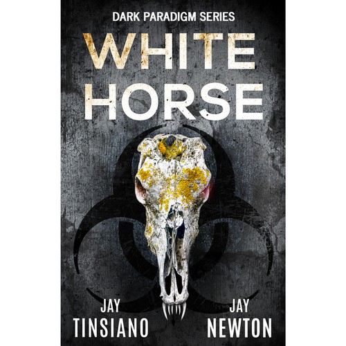 Book cover design for White Horse