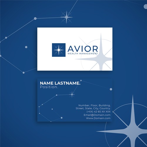 Avior Wealth Management Branding.