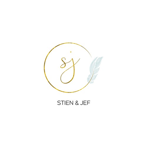 Elegant boho logo concept