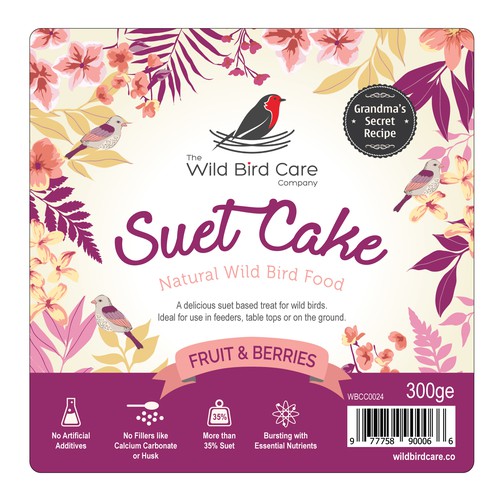 Bird Suet Cake