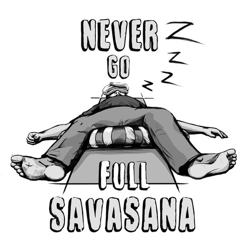 YOGA T-shirt design