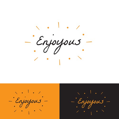 Logo design for enjoyous