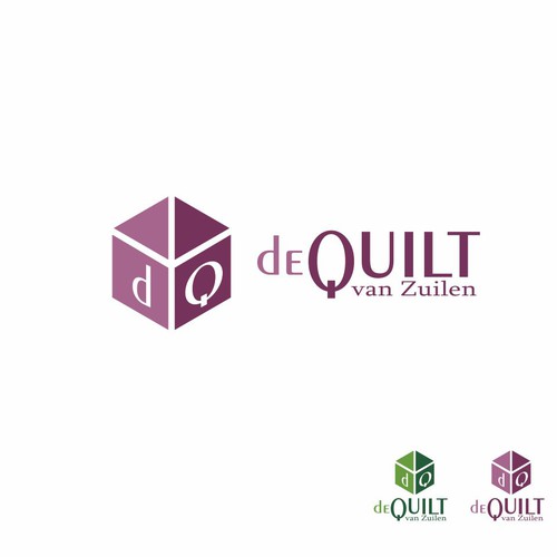 Logo concept for de quilt