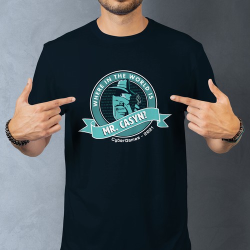 Hacking cybersecurity competition t-shirt design