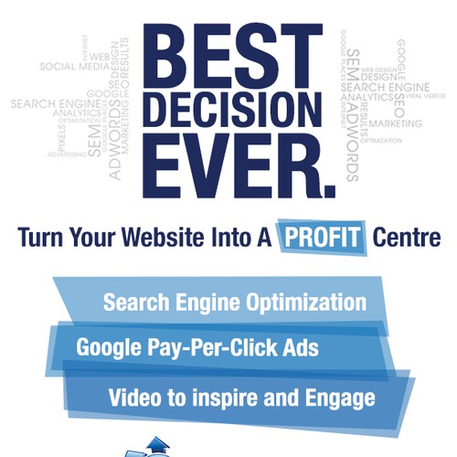 Full Page Magazine Ad for SEO/Internet Marketing Company