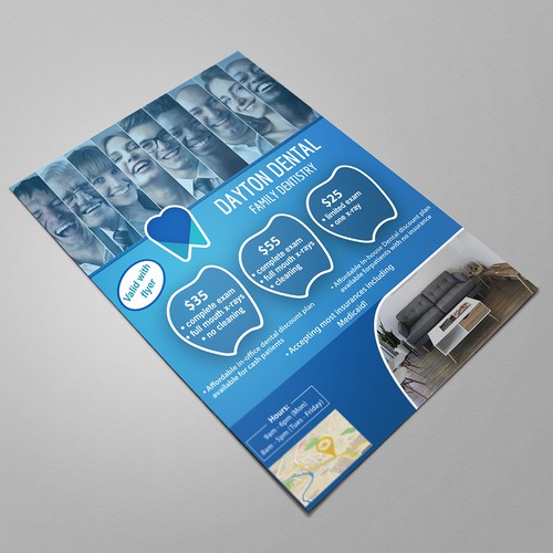 Design a flyer Dayton Dental