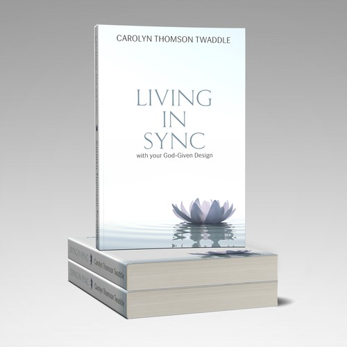 Two concepts for a peace-filled book cover