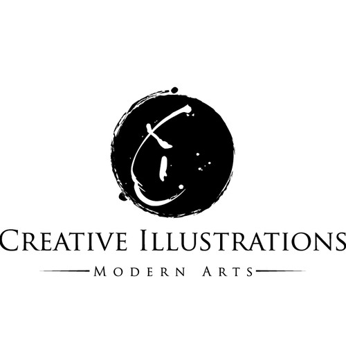 modern art logo
