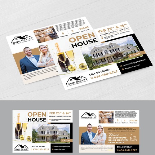 Real Estate Postcard Design