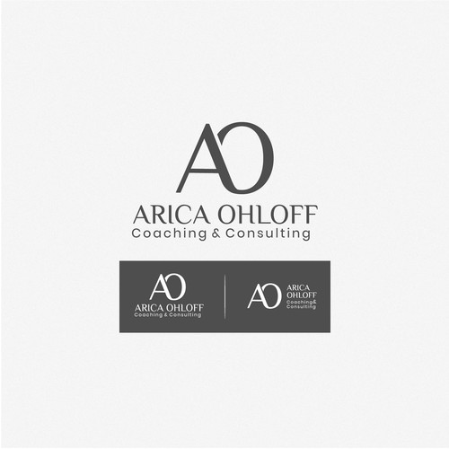 Maszuline logo concept for ARICA OHLOFF