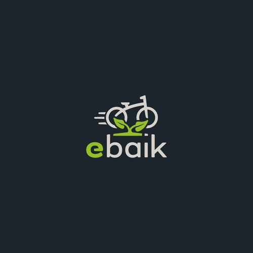 Modern Eco-Tech Logo for an Electric Bike Brand