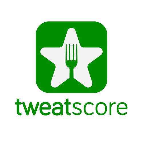 A logo & app icon for a restaurant review app