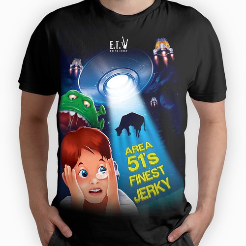 SCI-FI/Extraterrestrial Shirt for Area 51 Located Jerky Shop