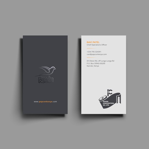 Elegant business card