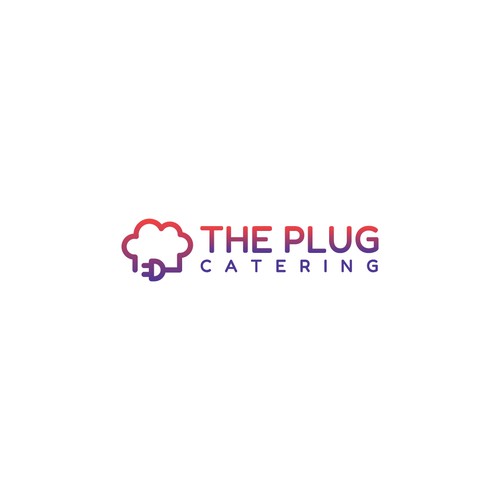 Logo Design for The Plug Catering