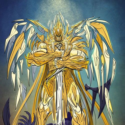 Concept for Angelic Warrior