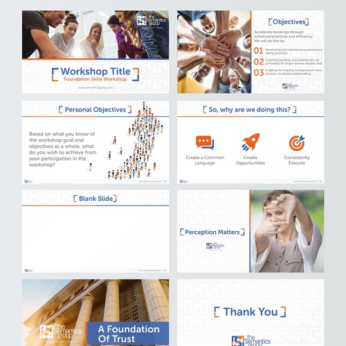Powerpoint template for the semantics group