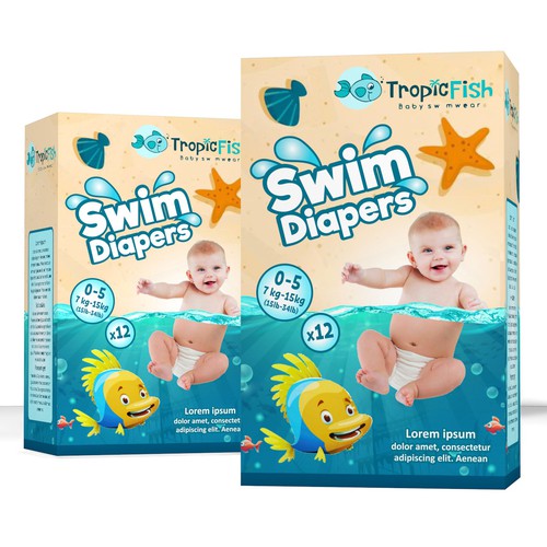 Diaper package design concept