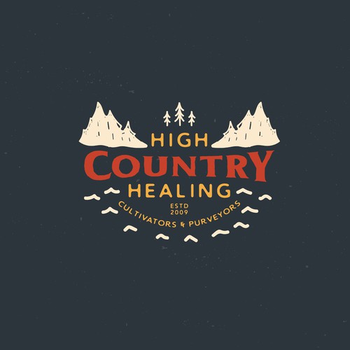 HIGH COUNTRY HEALING T-SHIRT DESIGN