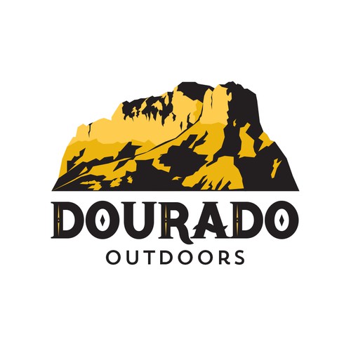 logo design for Dourado Outdoors