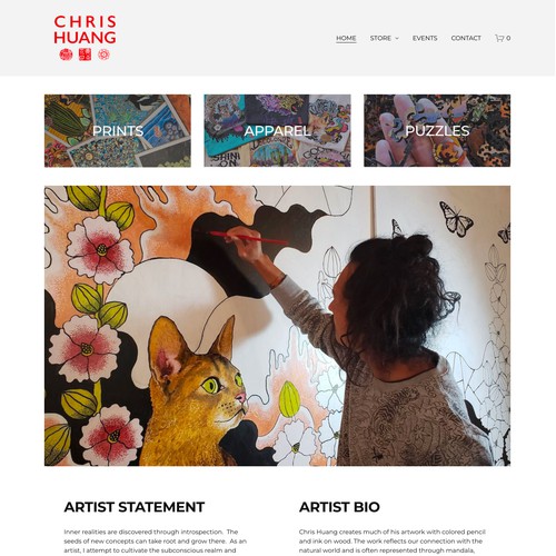 Yellow Lotus Designs Website