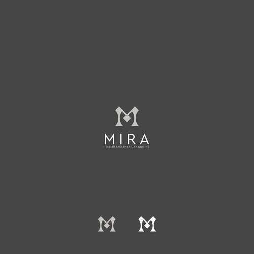 "M" logo concept