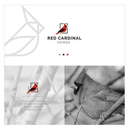 Red Cardinal Homes | Logo Design