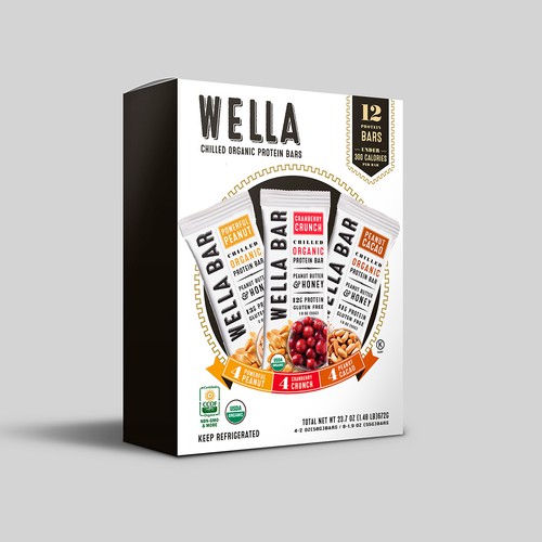 Cereal bar box