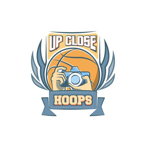 Courtside Basketball Photography Blog needs a classy eye catching logo