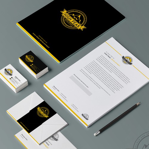 Corporate & Logo design concept for HighPeak Development