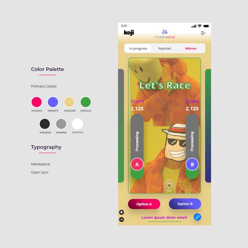 Game App Redesign