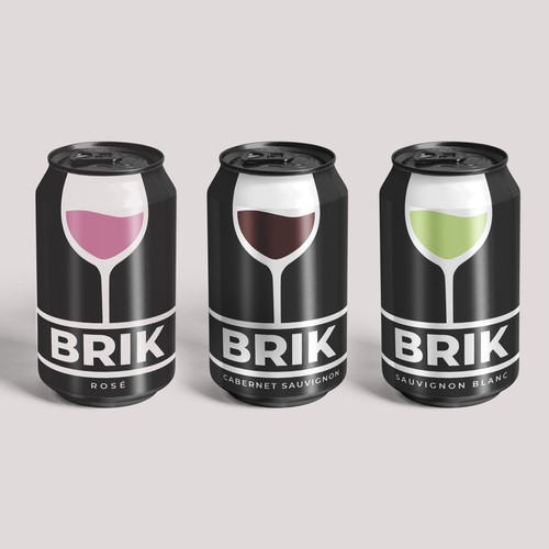 Packaging for Wine in a Can brand