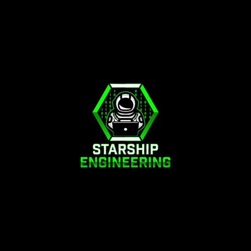 Mascot logo for Starship Engineering