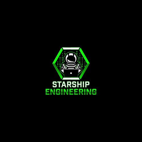 Mascot logo for Starship Engineering