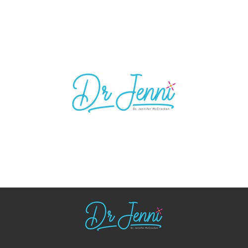 Wordmark Logo For Dr Jenni